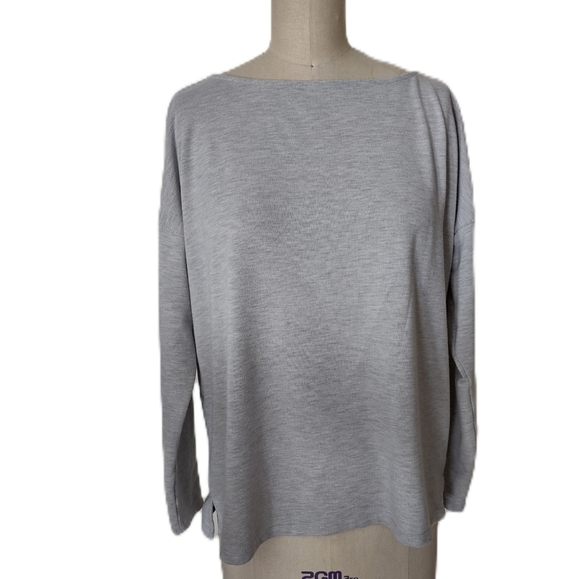Ralph Lauren Tops - Ralph Lauren Women's Heather Gray Long Sleeve Tee